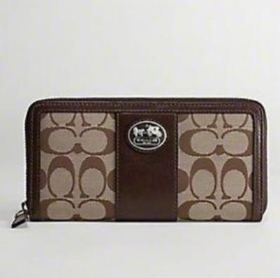 discounted Coach Wallets - 44026 coffee